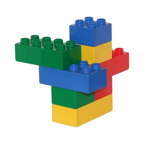 building blocks tower