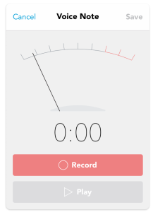 Voice Note