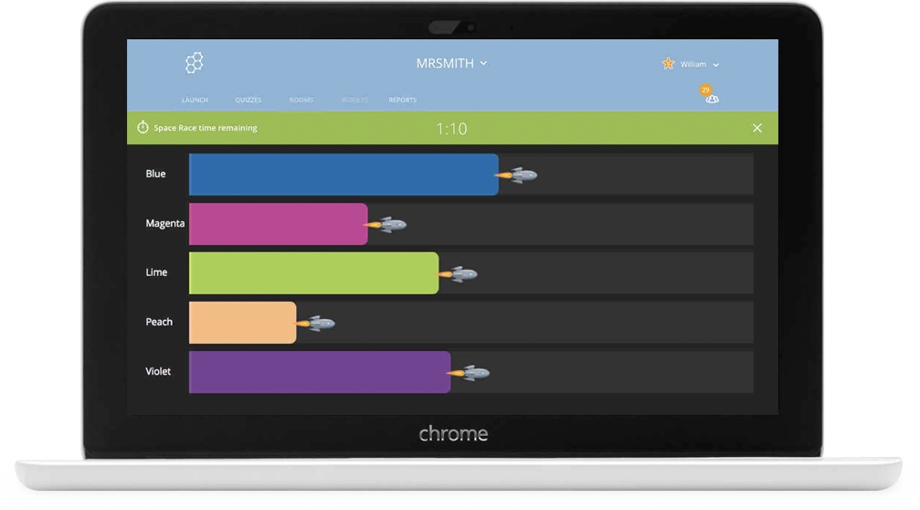 Socrative Space Race